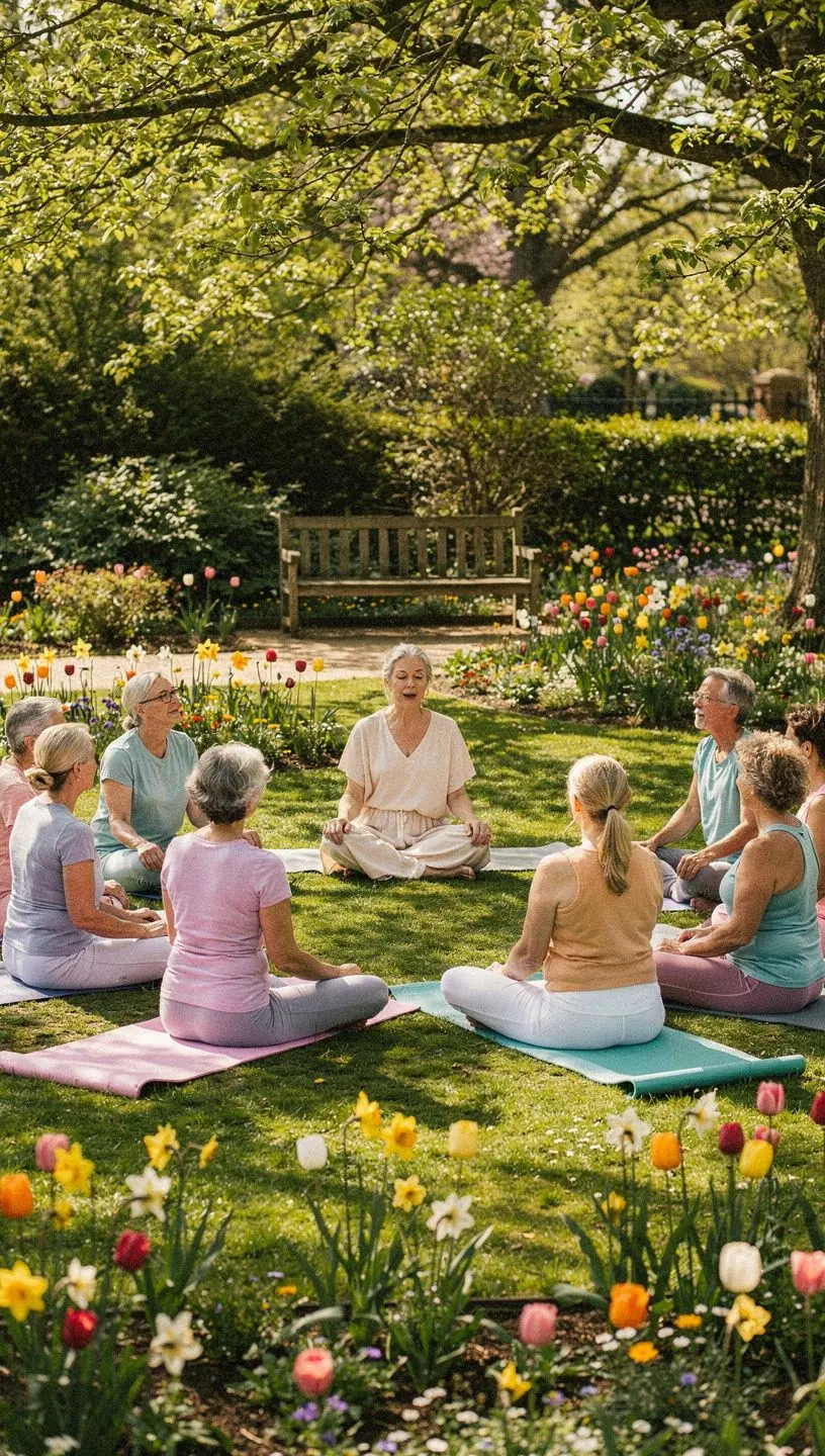 Cvičebné pomôcky ako gumové pásy a lopty pripravené na použitie.
